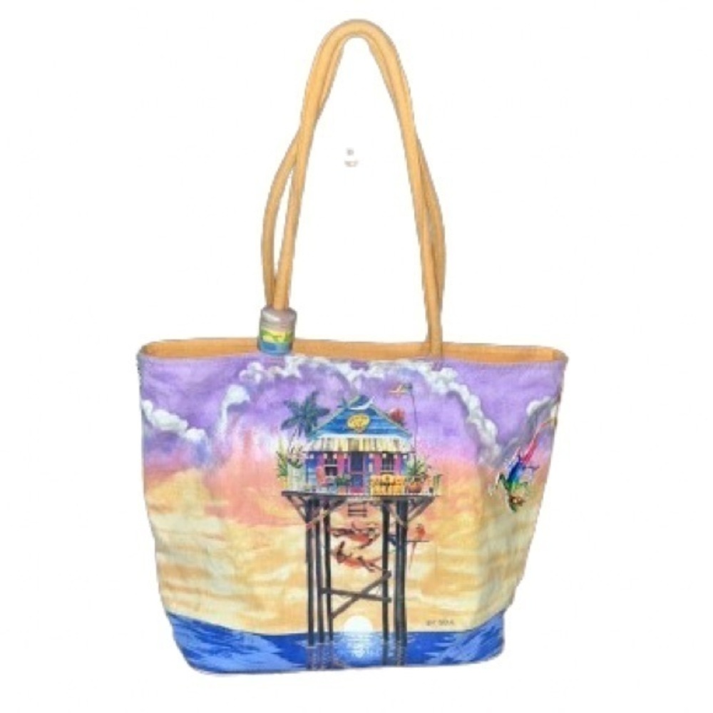 Caribbean Soul large tote bag - Picture 1 of 9